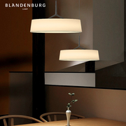 羊皮纸餐桌灯意式简约现代中古氛围灯具创意，个性吧台家用餐厅吊灯