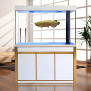 创意超白生态鱼缸水族箱玻璃中型长方形大型客厅家用免换水底滤