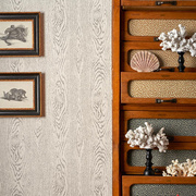 进口英国壁纸107/10045新中式 美式复古 简约实木纹理墙纸