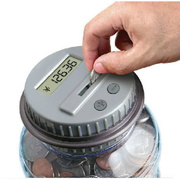 超大码第二代智能理财罐存钱罐创意透明水桶储蓄罐超会自动计数