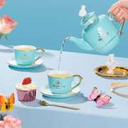 布兰兔骨瓷茶具套装兔子，造型英式下午茶，喝茶家用整套茶壶送礼
