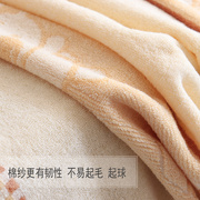 纯棉加厚毛巾被老式怀旧单人双人午睡毯空调被盖毯学生床单夏凉被