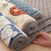 牛奶绒床垫软垫家用冬季宿舍单双人毛毯绒垫被加厚保暖珊瑚绒床褥
