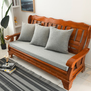 沙发海绵垫加厚加硬45d实木，坐垫子座垫，红木椅春秋椅垫防滑可拆洗
