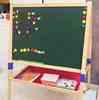 超大号儿童画板磁性双面黑板支架式幼儿家用实木画画板学生写字