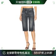 香港直邮潮奢 Givenchy 纪梵希 女士 直筒长款短裤 BW50ZR5Y5N
