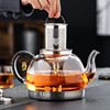 2023茶道电磁炉专用煮茶壶，加厚玻璃煮茶器不锈钢过滤烧水单壶