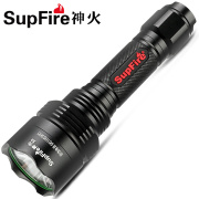 supfire神火x8强光手电l2(t6)强光手电筒充电手电充电套装远射