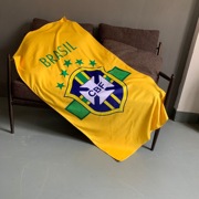 足球浴巾男巴西国家队球迷大码毛巾世界杯健身运动沙滩内马尔