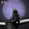 自行车夜骑灯户外t6前灯强光山地单车USB充电手电筒骑行装备配件