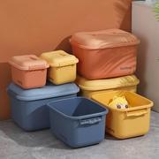 儿童收纳箱幼儿园玩具整理箱雪花片积木收纳盒塑料包装盒婴儿专用