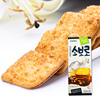 韩国进口零食克丽安crown笑福香酥扁桃仁代餐60g下午茶休闲饼干