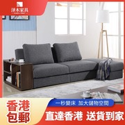 香港家用小户型储物沙发床双人，坐卧睡床两用可以当床梳化可变床