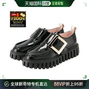 日本直邮ROGER VIVIER 乐福鞋 Viv' Go-Thick 金属扣漆皮鞋 RVW64