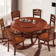实木餐桌饭桌可伸缩折叠方圆，两用八仙桌变大变小家用小户型吃饭桌