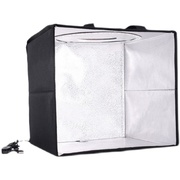 40厘米环形灯摄影棚冷暖，白3色可调亮度可调拍照箱摄影器材灯光套