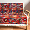 复古民族风沙发垫美式乡村沙发巾四季通用沙，发套盖布几何针织线毯