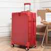 新网红铝框拉杆箱20旅行箱，24行李箱28直角，密码箱复古万向轮26寸男