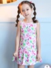 100-140女童夏款全棉儿童，佩佩小猪连衣裙粉红猪小妹，背心裙4岁8岁