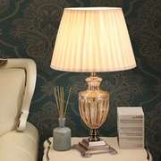烨上后现代时尚卧室床头台灯创意玻璃书房客厅干邑色灯饰灯具酒店