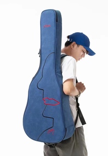 毕加索人脸文艺吉他加厚背包艺术，款吉它包40寸41寸通用dove鸽子