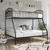 现代母子床上下床铁床小户型，1米8儿童床高低，铺双层床两层大人环保