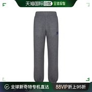 香港直邮潮奢 Off-White 女士 灰白色徽标刺绣直筒裤 OWCH006S24F
