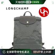 日本直邮LONGCHAMP 包背包 L1699 919 石墨 Le Pliage再生背包女