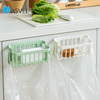 日本asvel厨房垃圾袋支架厨余方便袋固定器简易挂钩撑塑料袋挂架