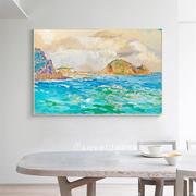 Isaac Grunewald 小众轻奢抽象风景海景画现代艺术客厅装饰画