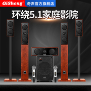 Qisheng/奇声 d-8奇声D-8家庭影院5.1音响套装重低音KTV家用超级