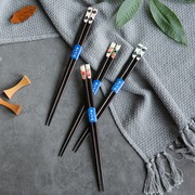 5双 日式和风酸枝木创意指甲筷子 家用日料筷箸尖头筷寿司筷