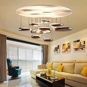 意大利浮空水滴客厅吸顶灯创意艺术流体水银电镀球玻璃卧室吸吊灯
