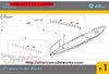 津卫模谷 联合AM 1/350 R系列 拼装舰船模型 改造蚀刻片