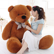布娃娃可爱超大号毛绒玩具泰迪熊抱抱熊大熊抱枕 生日礼物女 公仔