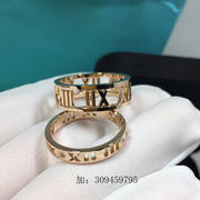 小众设计原创罗马数字，宽版窄版戒指指环男女，情侣彩金玫瑰金不褪色