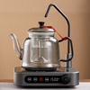 2023抽水电陶炉煮茶器烧茶壶电热蒸煮茶壶一体玻璃养生烧水壶