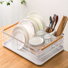 碗碟收纳架沥水碗架简约置物架子厨房，家用小型碗柜碗筷餐具收纳盒