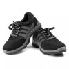 3517黑色低帮训练鞋防滑耐磨透气运动跑步登山鞋橡胶底劳保鞋