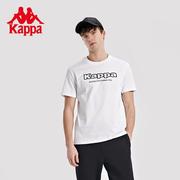 掌柜Kappa卡帕短袖男运动短袖圆领休闲印花T恤半袖KPCCATD01