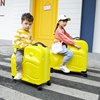 TOCHI/途智可骑卡通行李箱儿童拉杆箱骑行旅行箱可坐宝宝拖箱24寸