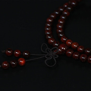 印度小颗叶紫檀6-8mm手串，男女款顺纹佛珠，108手链手饰品