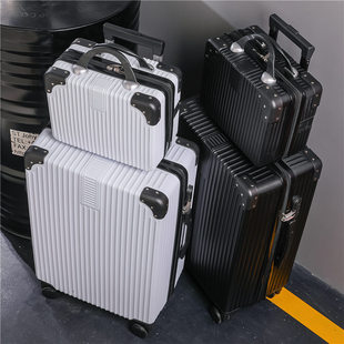 子母行李箱男超大容量密码旅行皮箱子女学生20小型轻便24寸拉杆箱