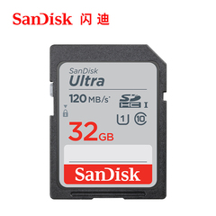 尼康相机SD存储卡 闪迪32G 64G 128G  C10高速卡 读速120MB/s