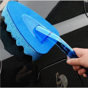 汽车用品带手柄洗车海绵，刷轮胎毂海绵，擦珊瑚海绵清洁用品
