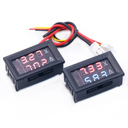 dc电流电压表头模块led直流，数字电流电压表，双显示0-100v10a50a板
