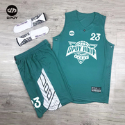 dpoy原创球衣篮球服套装高质量，团体定制印号吸湿排汗速干美式风