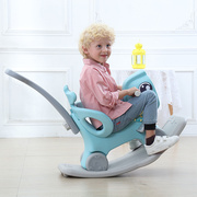 儿童摇马摇椅两用多功能带，音乐小推车婴儿，塑料玩具宝宝木马摇摇马