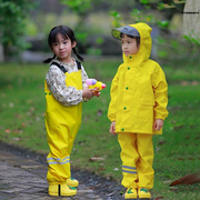儿。童雨衣靴子雨鞋，套装小童女款男孩，3岁4岁幼儿园防雨服小学生玩