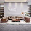 新中式沙发现代简约禅意，中式客厅大小户型，别墅酒店万物胡桃木家具